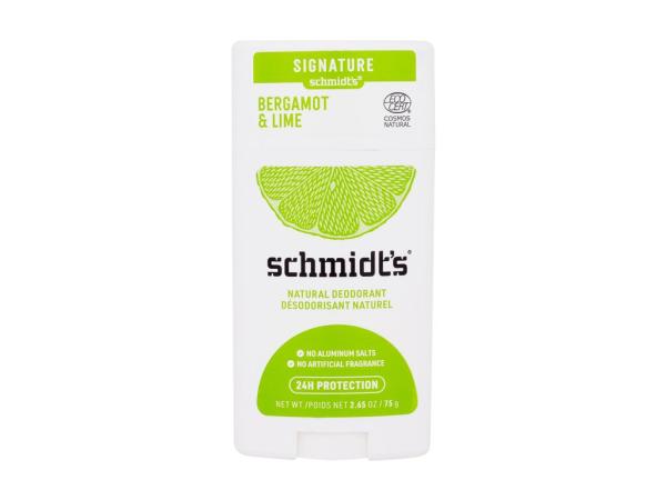 schmidt's Bergamot & Lime Natural Deodorant (W) 75g, Dezodorant