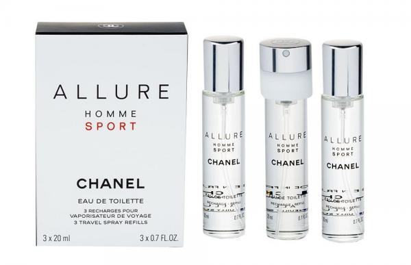 Chanel Allure Homme Sport (M) 20ml, Toaletná voda Náplň 3x20 ml
