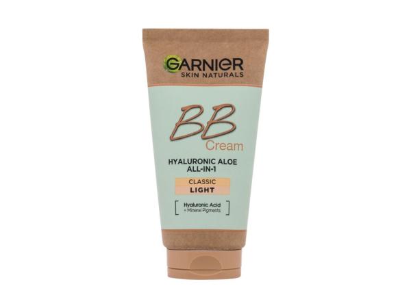 Garnier Skin Naturals BB Cream Hyaluronic Aloe All-In-1 Light (W) 50ml, BB krém SPF25