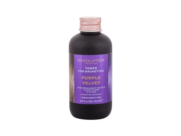 Revolution Haircare Tones For Brunettes Purple Velvet (W) 150ml, Farba na vlasy