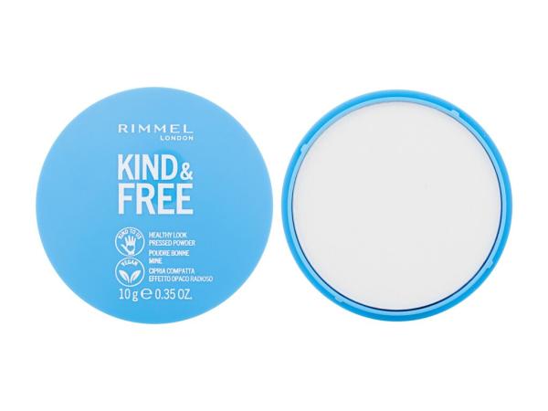 Rimmel London Kind & Free Healthy Look Pressed Powder 01 Translucent (W) 10g, Púder