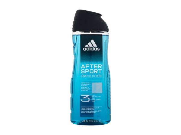 Adidas After Sport Shower Gel 3-In-1 (M) 400ml, Sprchovací gél