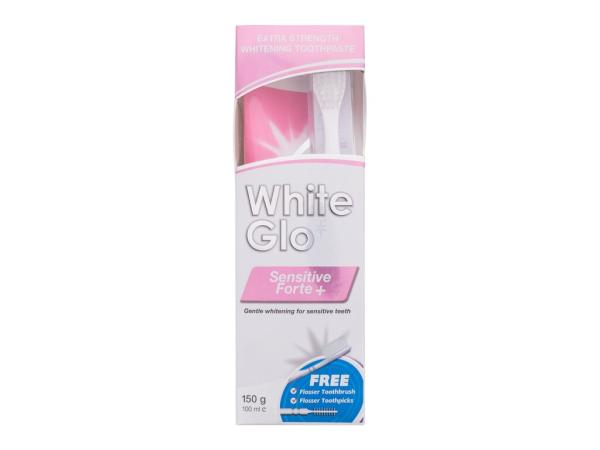 White Glo Sensitive Forte + (U) 100ml, Zubná pasta