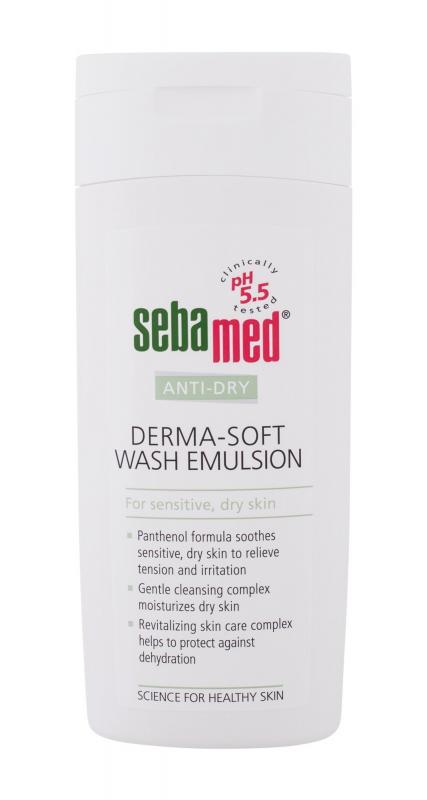 SebaMed Derma-Soft Wash Emulsion Anti-Dry (W)  200ml, Sprchovací gél
