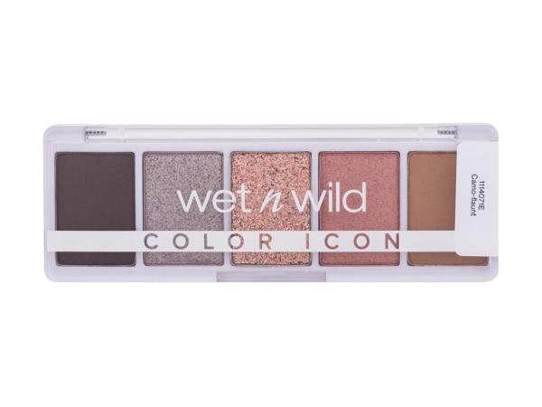 Wet n Wild Color Icon 5 Pan Palette Camo-flaunt (W) 6g, Očný tieň