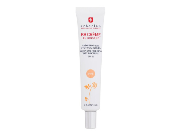 Erborian BB Creme Makeup-Care Face Cream Doré (W) 40ml, BB krém SPF20