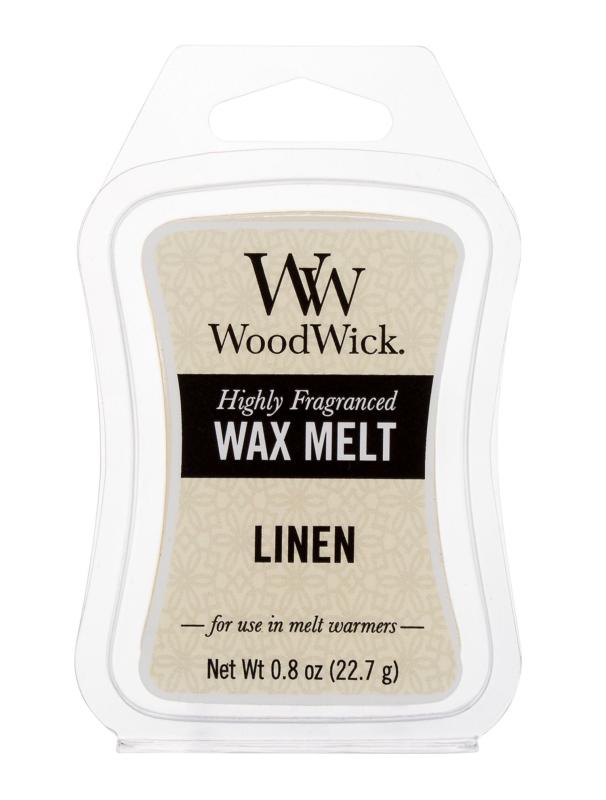 WoodWick Linen (U)  22,7g, Vonný vosk