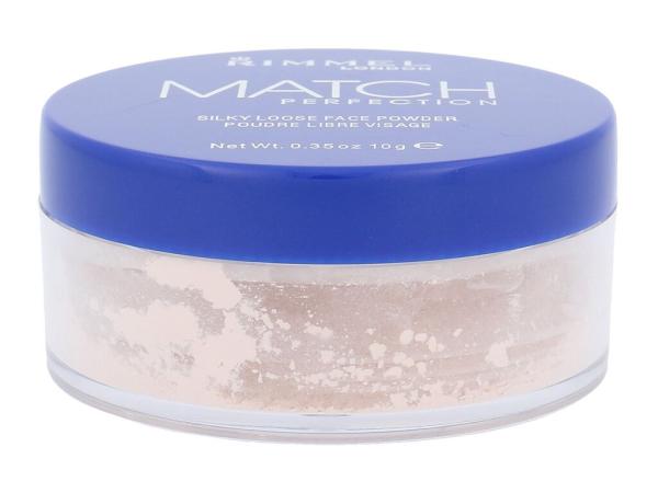 Rimmel London Match Perfection 001 Transparent (W) 10g, Púder