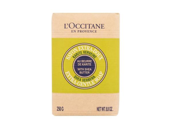 L'Occitane Shea Butter Verbena Extra-Gentle Soap (W) 250g, Tuhé mydlo