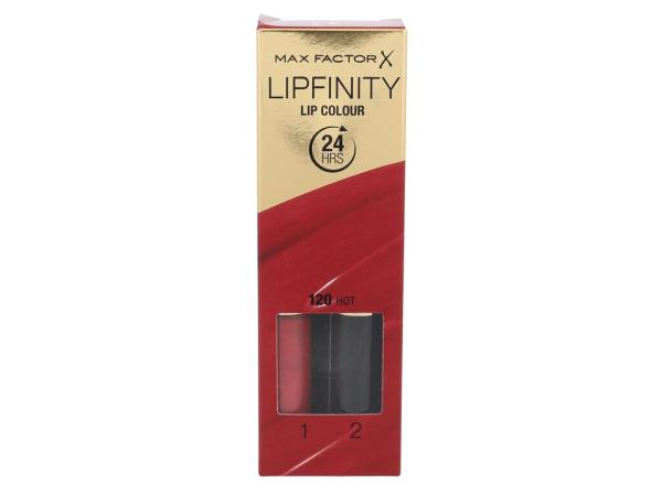 Max Factor Lipfinity 24HRS Lip Colour 120 Hot (W) 4,2g, Rúž