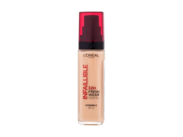 L'Oréal Paris Infaillible 32H Fresh Wear 120 Golden Vanilla (W) 30ml, Make-up SPF25