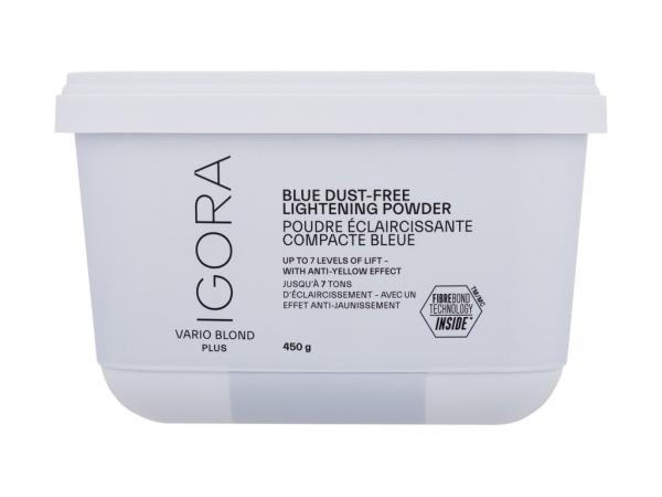 Schwarzkopf Professi Igora Vario Blond Plus Blue Dust-Free Lightening Powder (W) 450g, Farba na vlas