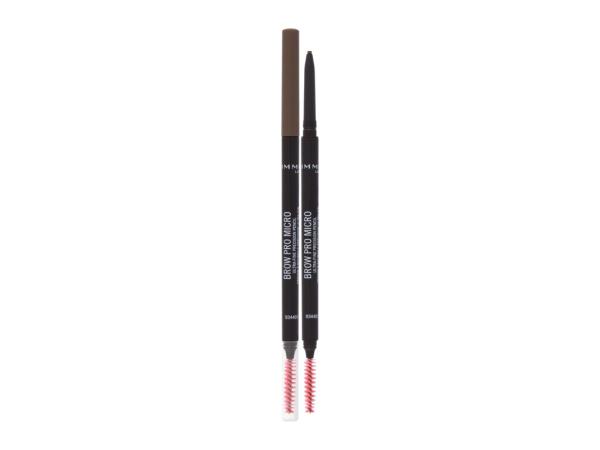 Rimmel London Brow Pro Micro 002 Soft Brown (W) 0,09g, Ceruzka na obočie