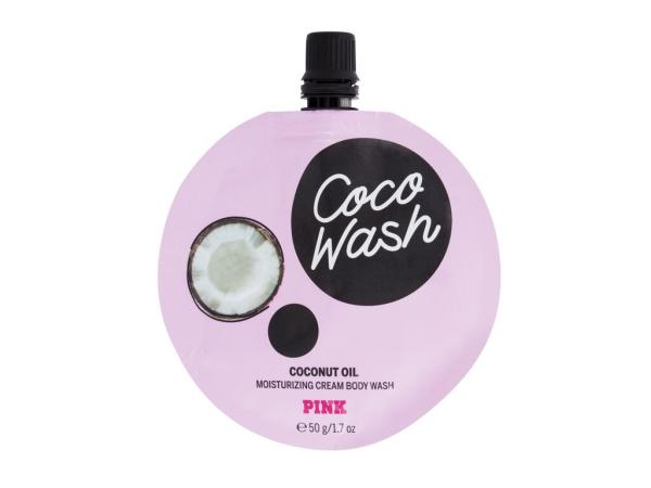 Pink Coconut Oil Cream Body Wash Coco Wash (W)  50ml, Sprchovací krém