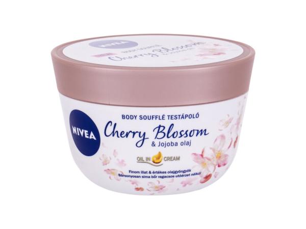 Nivea Body Soufflé Cherry Blossom & Jojoba Oil (W) 200ml, Telový krém