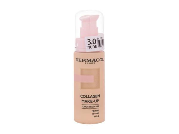 Dermacol Collagen Make-up Nude 3.0 (W) 20ml, Make-up SPF10