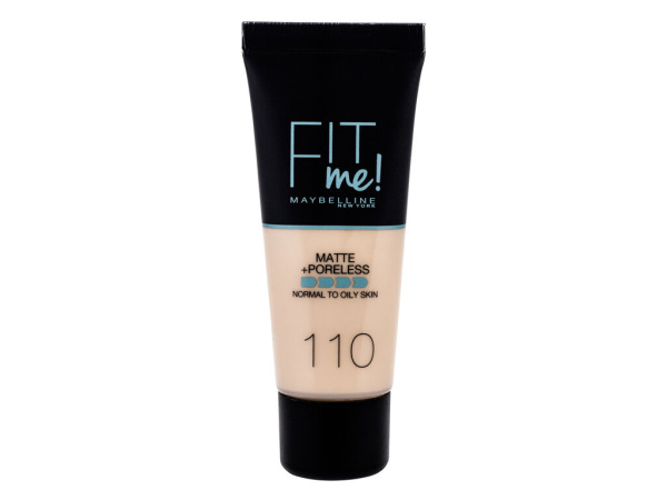 Maybelline Fit Me! Matte + Poreless 110 Porcelain (W) 30ml, Make-up