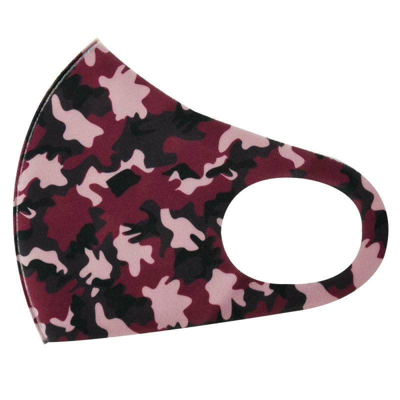 Ochranná maska na tvár Pink Camouflage 1ks - opakovateľne použiteľná
