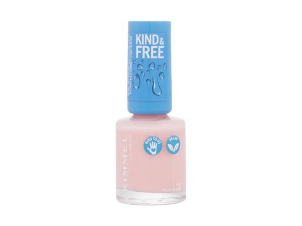 Rimmel London Kind & Free 154 Milky Bare (W) 8ml, Lak na nechty