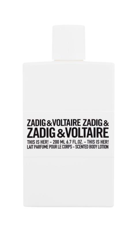 Zadig & Voltaire This is Her! (W) 200ml, Telové mlieko