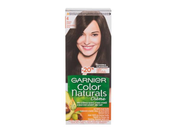 Garnier Color Naturals Créme 4 Natural Brown (W) 40ml, Farba na vlasy