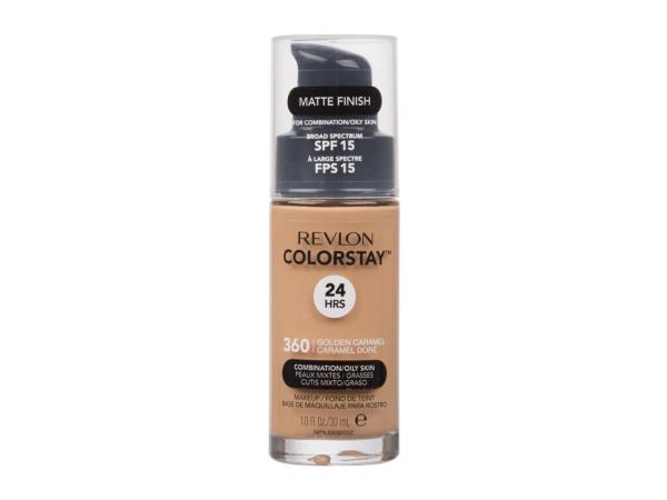 Revlon Colorstay Combination Oily Skin 360 Golden Caramel (W) 30ml, Make-up SPF15