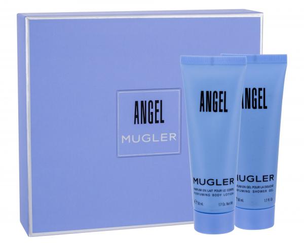 Thierry Mugler Angel Telové mlieko 50 ml + Sprchovací gél 50 ml (W)