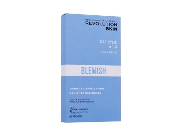 Revolution Skincare Blemish Salicylic Acid Spot Patches (W) 60ks, Lokálna starostlivosť