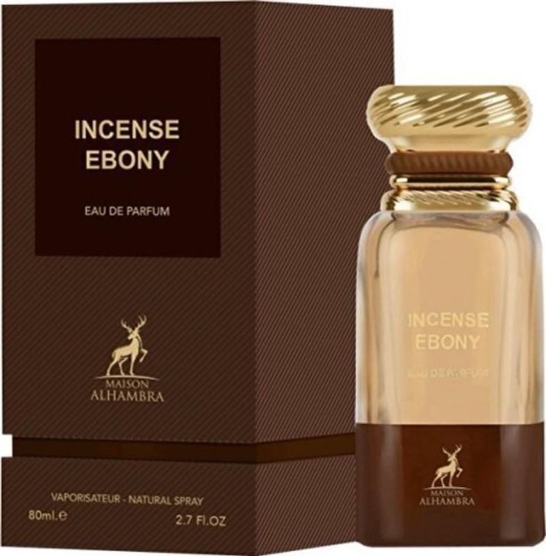 Maison Alhambra Incense Ebony (U) 80ml, Parfumovaná voda