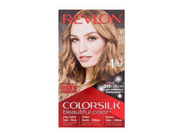 Revlon Colorsilk Beautiful Color 61 Dark Blonde (W) 59,1ml, Farba na vlasy