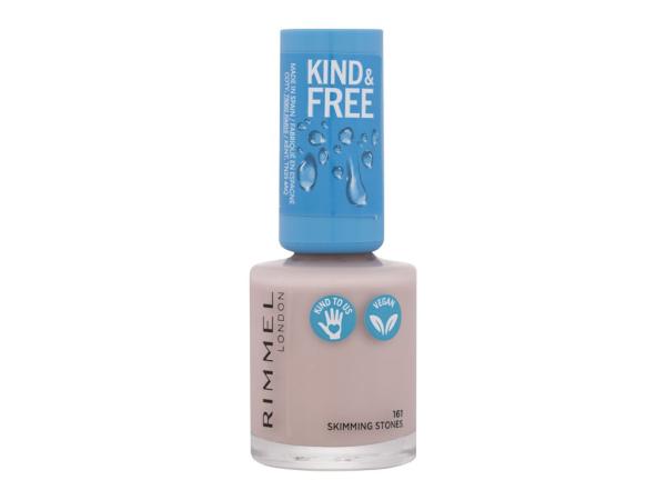 Rimmel London Kind & Free 161 Skimming Stones (W) 8ml, Lak na nechty