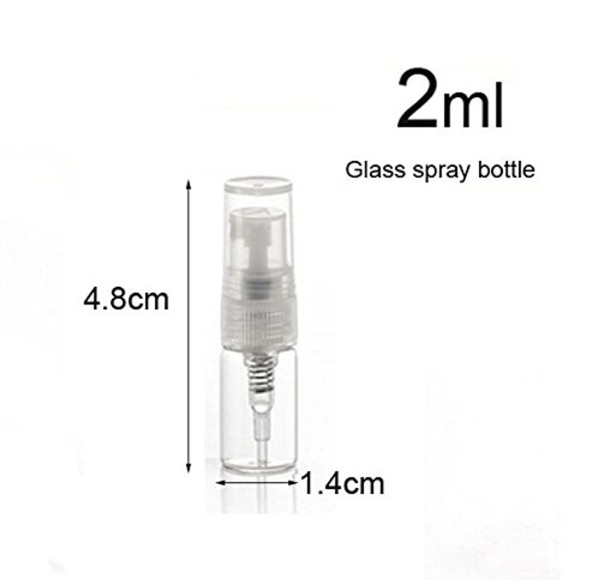 Mini Sprej 2ml, Sklenený flakón 1