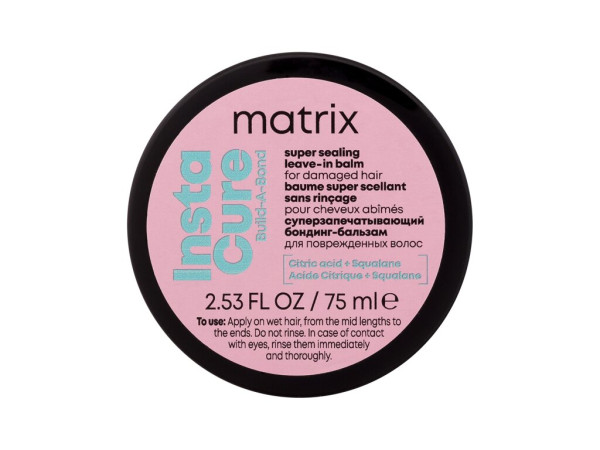 Matrix Instacure Build-A-Bond Super Sealing Leave-In Balm (W) 75ml, Bezoplachová starostlivosť
