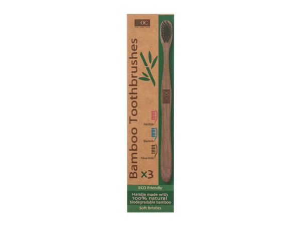 Xpel Bamboo Toothbrush (U) 3ks, Zubná kefka