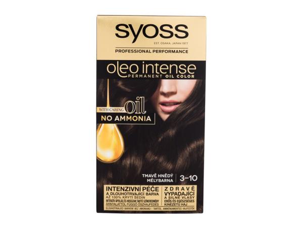 Syoss Oleo Intense Permanent Oil Color 3-10 Deep Brown (W) 50ml, Farba na vlasy