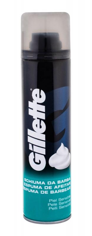 Gillette Sensitive Shave Foam (M)  300ml, Pena na holenie