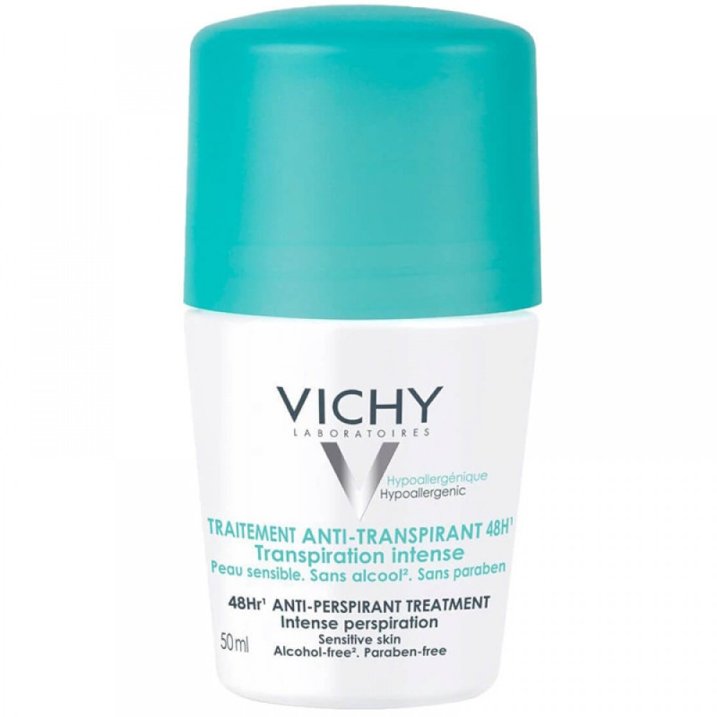 Vichy Deodorant Intense (W) 50ml, Antiperspirant 48h
