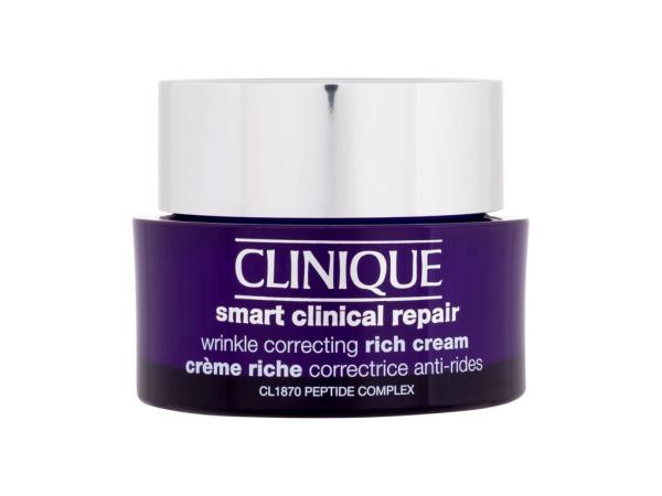 Clinique Smart Clinical Repair Wrinkle Correcting Rich Cream (W) 50ml, Denný pleťový krém