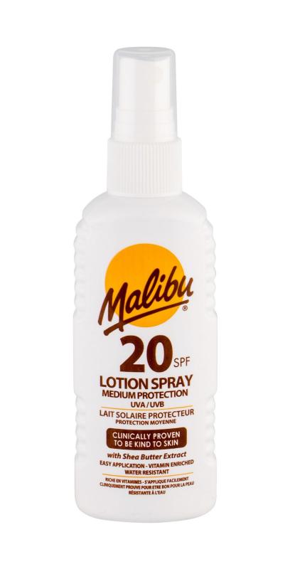Malibu Lotion Spray (U) 100ml, Opaľovací prípravok na telo SPF20