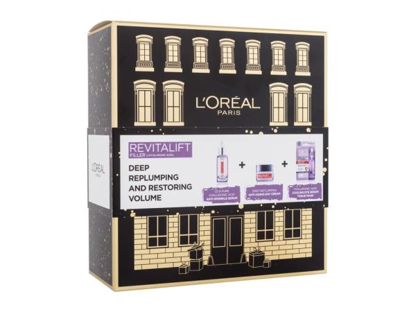 L'Oréal Paris Deep Replumping And Restoring Volume Revitalift Filler HA (W)  50ml, Denný pleťový krém