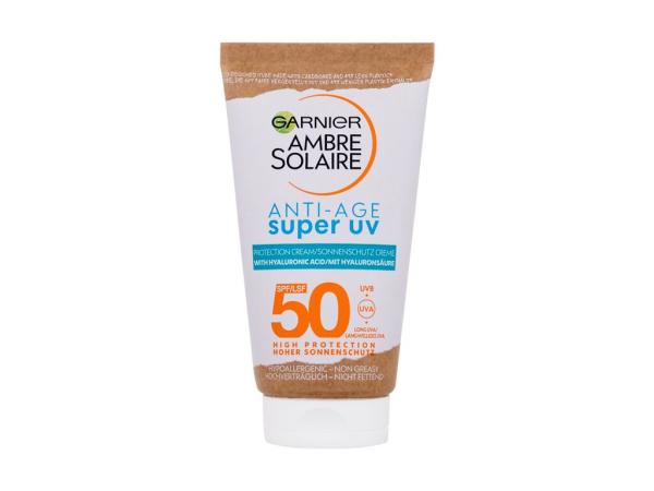 Garnier Ambre Solaire Super UV Anti-Age Protection Cream (U) 50ml, Opaľovací prípravok na tvár SPF50