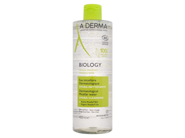 A-Derma Biology Dermatological Micellar Water Hydra-Cleansing (W) 400ml, Micelárna voda