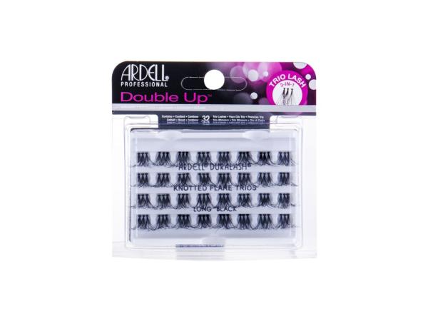 Ardell Double Up Knotted Trio Lash Long Black (W) 32ks, Umelé mihalnice