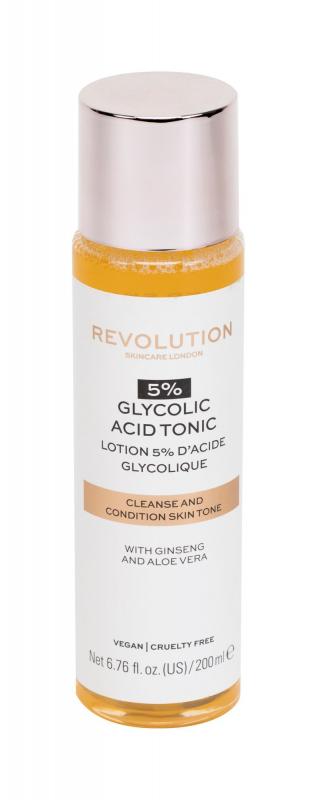 Revolution Skincare 5% Glycolic Acid (W)  200ml, Pleťová voda a sprej