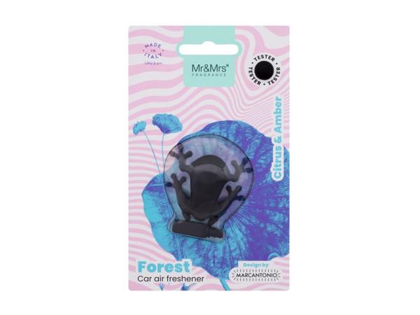 Mr&Mrs Fragrance Forest Frog (U) 1ks, Vôňa do auta Black