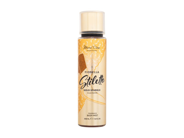 Marc Dion Fiorella Stiletto Gold Sparkle (W) 236 ml, Telový sprej