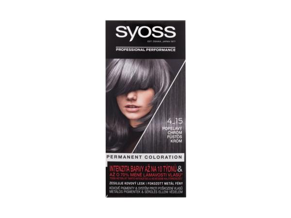 Syoss Permanent Coloration 4-15 Dusty Chrome (W) 50ml, Farba na vlasy