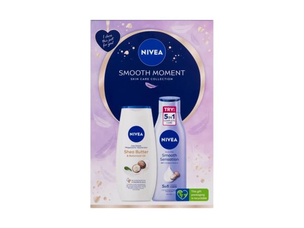 Nivea Smooth Moment (W) 250ml, Telové mlieko