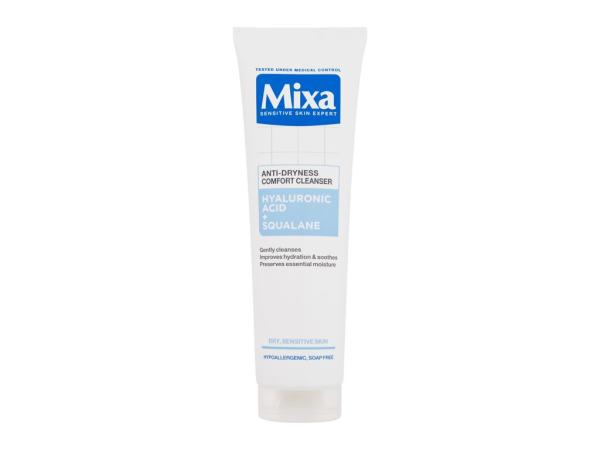 Mixa Hyaluronic Acid + Squalane Anti-Dryness Comfort Cleanser (W) 150ml, Čistiaci gél