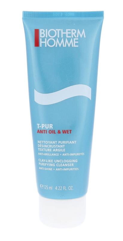Biotherm Homme T-PUR Anti Oil & Shine (M) 125ml, Čistiaci gél